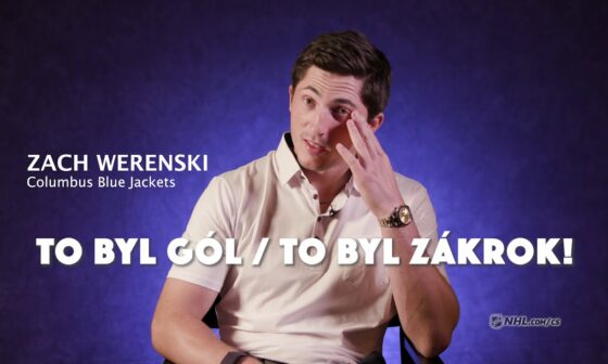NHL stars try their hand at speaking Czech