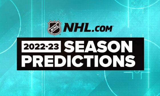 Predicting Division Winners, Stanley Cup Final Matchup, Trophy Picks | NHL.com 2022-23 Predictions