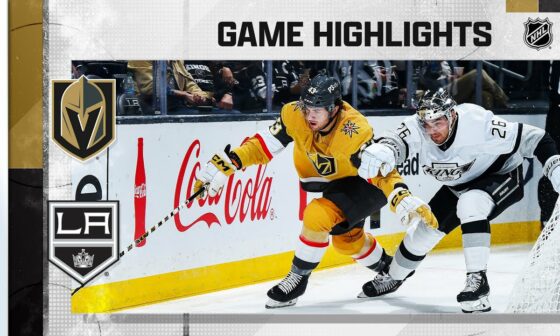 Golden Knights @ Kings 10/11 | NHL Highlights 2022