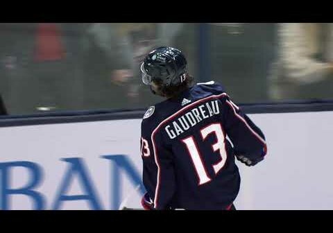Fire the cannon! Johnny Gaudreau is on the board!