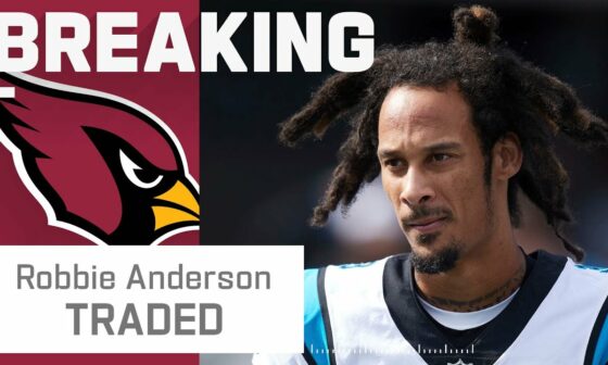 Cardinals Aquire WR Robbie Anderson from Panthers