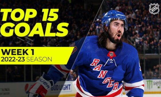 Top 15 Goals from Week 1 | 2022-23 NHL Season