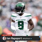 [Rapoport] Sources: #Jets WR Elijah Moore, frustrated with his role and usage, has asked for a trade. The team has no plans at all to trade him. The former second rounder was targeted once in the win over the #Packers, but the play was negated by a penalty.