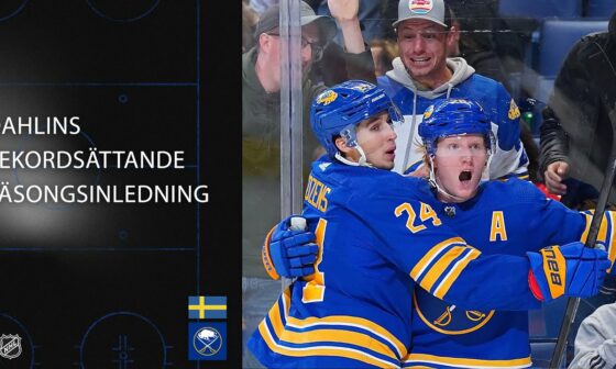 Rasmus Dahlin målskytt igen - noterar nytt NHL-rekord