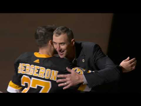 Big Z returns to Boston for the puck drop