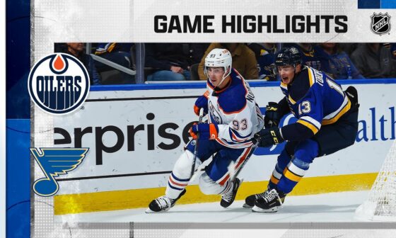 Oilers @ Blues 10/26 | NHL Highlights 2022