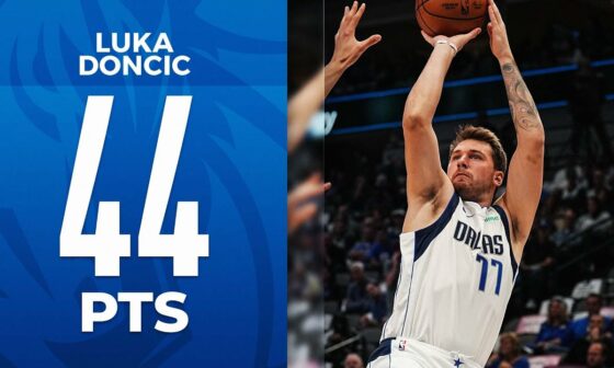 Luka Looks UNSTOPPABLE, Drops 44 PTS 🥶