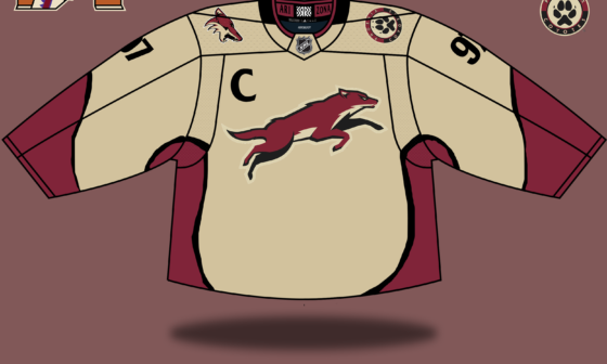 I knew we probably won't go for this design for the reverse retro this year but I thought it would be cool to present this concept regardless since I LOVE the running yote sweater!