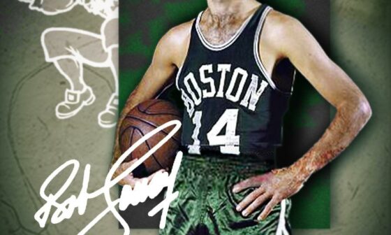 OC Celtics legend Mr. Bob Cousy fan art