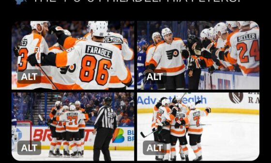 Flyers are 3-0-0. NHL accidentally leaked the script for tomorrow’s game vs the Panthers