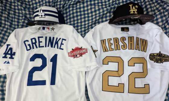 Our ASG Starters' jerseys. Still on the hunt for a 2019 Ryu.