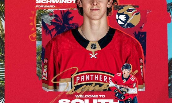 [Florida Panthers] We have agreed to terms on a three-year, entry-level contract with Kai Schwindt!