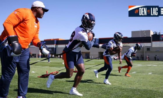 Practice photos: Inside the Broncos' on-field preparation for Week 6 vs. the Chargers
