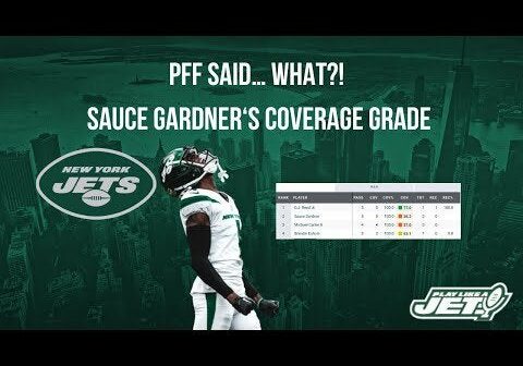 PFF said WHATTT? | Explaining why Sauce Gardner’s coverage grade is a joke!