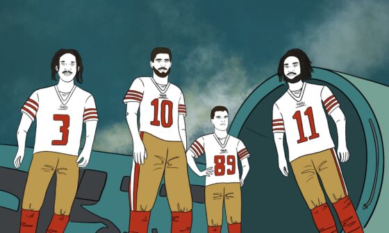 Drawing Jimmy G every day until he gets traded. Day 258: