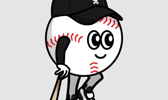 Made this little baseball dude and customized it for each team. Here’s the White Sox version!