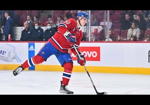 Every Juraj Slafkovsky Puck Touch & Notable Play from his First NHL game