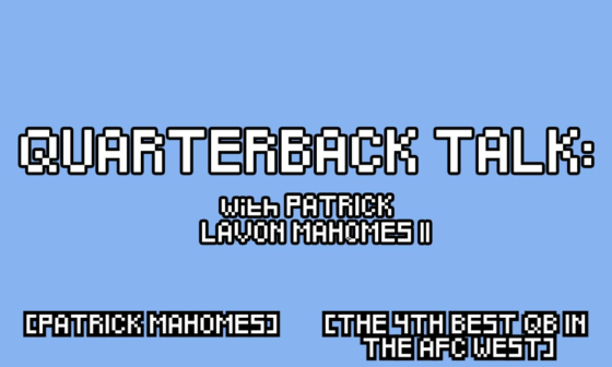 [OC] Quarterback Talk with Patrick Mahomes and Derek Carr