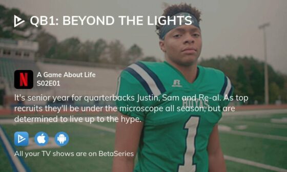 Took me a while to find it but here's the link to watch QB1 Season 2 with Fields in high scho