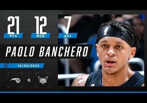 Paolo Banchero joins Dwight Howard and Shaquille O'Neal in Magic history 💪