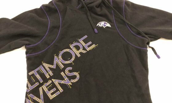 Ravens merch from thrift shop, more in comments.