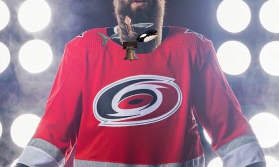 RING THE BELL BURNS, AND SINK THAT OT WINNER. THE BEARD EXTENSION HAS BEEN EARNED TONIGHT