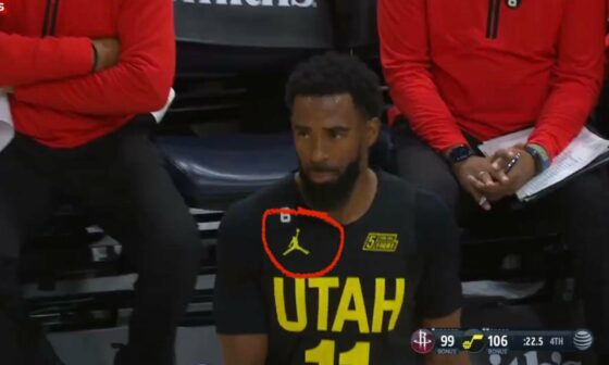 I know everyone hates the highlighter yellow. But the thing I can’t get past is this. Jordan on a Utah jersey? Come on, man.