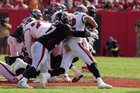 [Pelissero] Falcons DT Grady Jarrett wasn’t fined for the hit on Bucs QB Tom Brady last week that led to a controversial roughing the passer penalty, aiding Tampa Bay’s win. Brady was fined $11,139 for kicking at Jarrett after the hit.