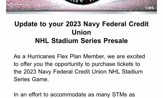 Stadium series limit cut again for partials with =< 2 tickets