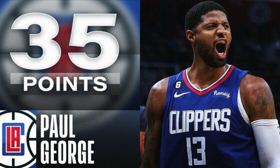 Paul George Makes History In CLUTCH 35-PT Performance 🔥