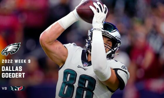 Dallas Goedert Playing Like a Top Tight End in the NFL!