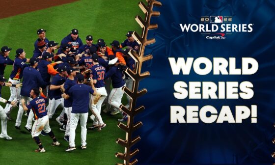 Astros are World Series champions!!! Re-live the EPIC 6 games between the Astros and Phillies!