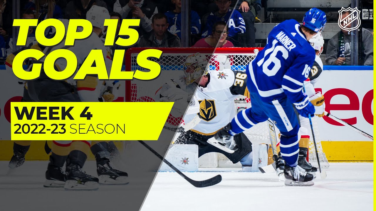 Top 15 Goals from Week 4 of the 2022-23 NHL Season