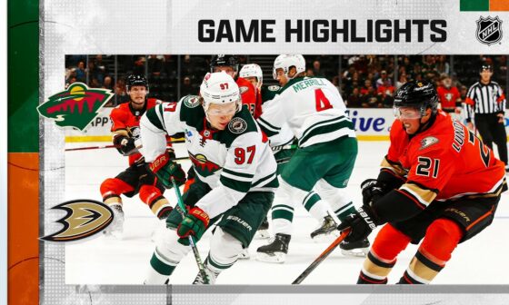 Wild @ Ducks 11/9 | NHL Highlights 2022
