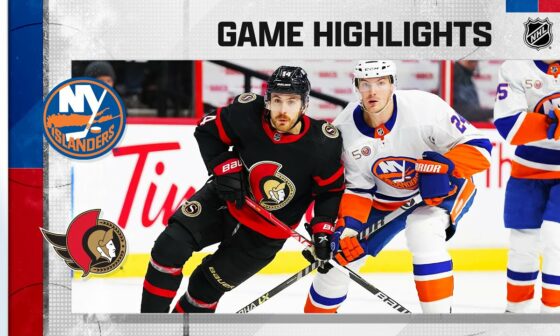 Islanders @ Senators 11/14 | NHL Highlights 2022