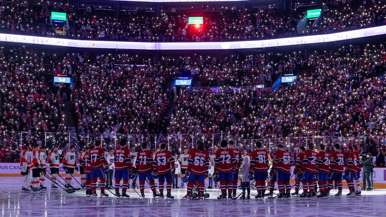 Join the National Hockey League in honoring Hockey Fights Cancer