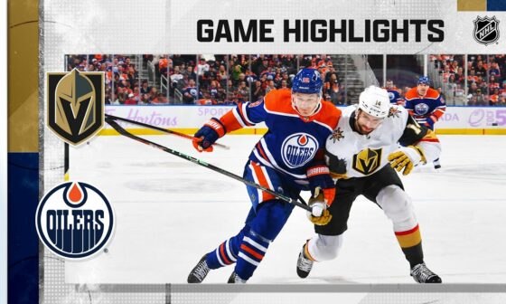 Golden Knights @ Oilers 11/19 | NHL Highlights 2022