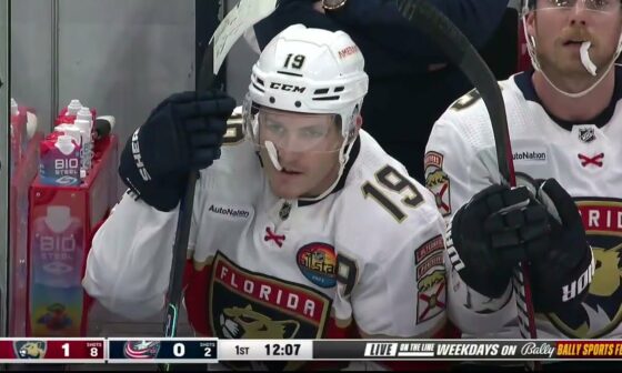 Tkachuk with yet another nifty deflection