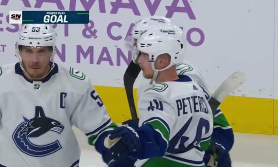 93-mph power play bomb from Pettersson
