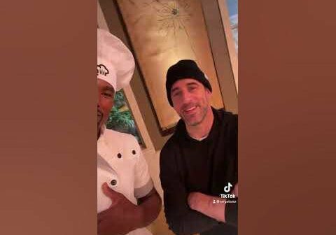 Teaser for a possible Aaron Rodgers appearance on Serge Ibaka's YouTube show "How Hungry Are You?"