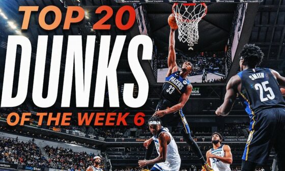 NBA's Top 20 Dunks of Week 6 | 2022-23 Season