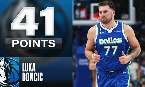 Luka Lights It Up For 41-PT Triple-Double 🔥