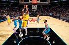 [ESPN Stats & Info] Anthony Davis joins Shaquille O'Neal (1999) as the only Lakers players with 4 straight 30-point, 15-rebound games since the 1976-77 NBA/ABA merger.