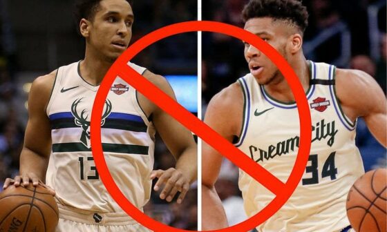 Confirmed: Bucks can't wear cream jerseys due to interference with on-court digital ads