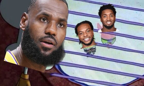 LeBron is missing out on the fun.