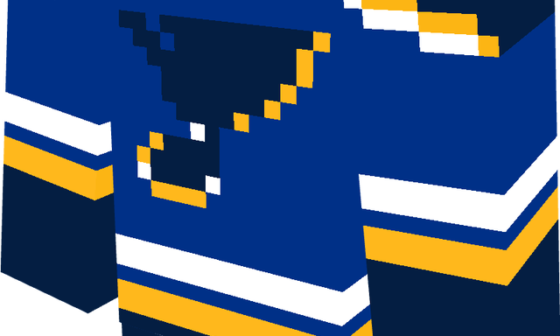 Some Blues Jerseys I made in Minecraft