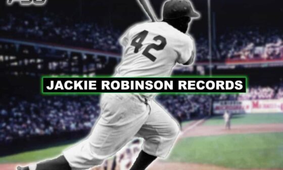 [Pro Sports Outlook] As one of the most influential athletes of all time, here are the top 5 records Dodgers 2nd baseman Jackie Robinson still owns to this day; including being the first black MVP ever