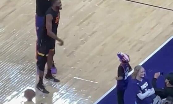 Suns players give young fan a lifetime core memory, dancing pregame to NBA YoungBoy's Nevada
