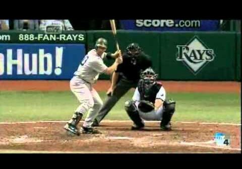 Time Jorge Posada Hit a monster HR at the trop