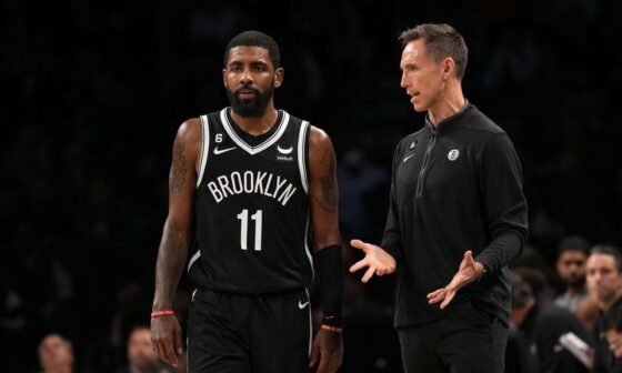 Steve Nash on Kyrie Irving: Opportunity for Nets to 'grow and understand new perspectives'